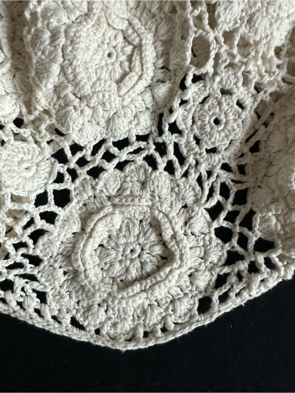 Revolve Tularosa Zephyr Crochet Drawstring Shorts White ivory Large - Picture 14 of 14
